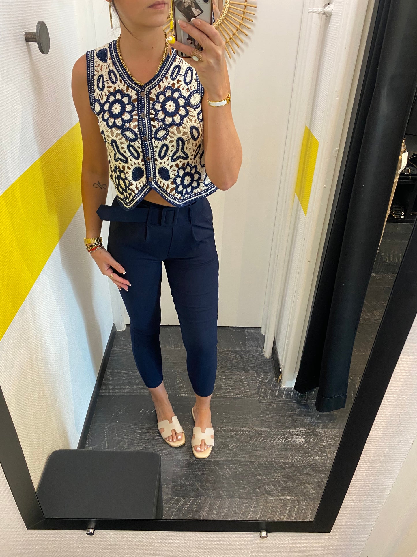 Pantalon marine