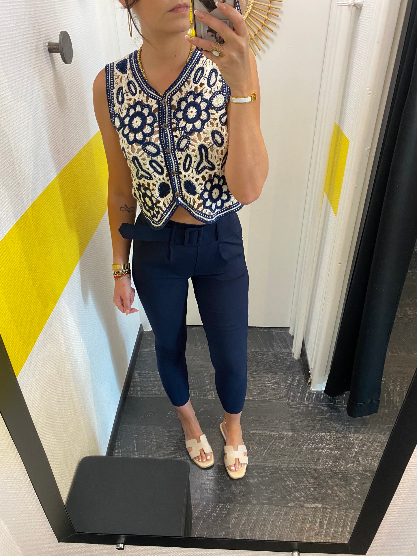 Pantalon marine