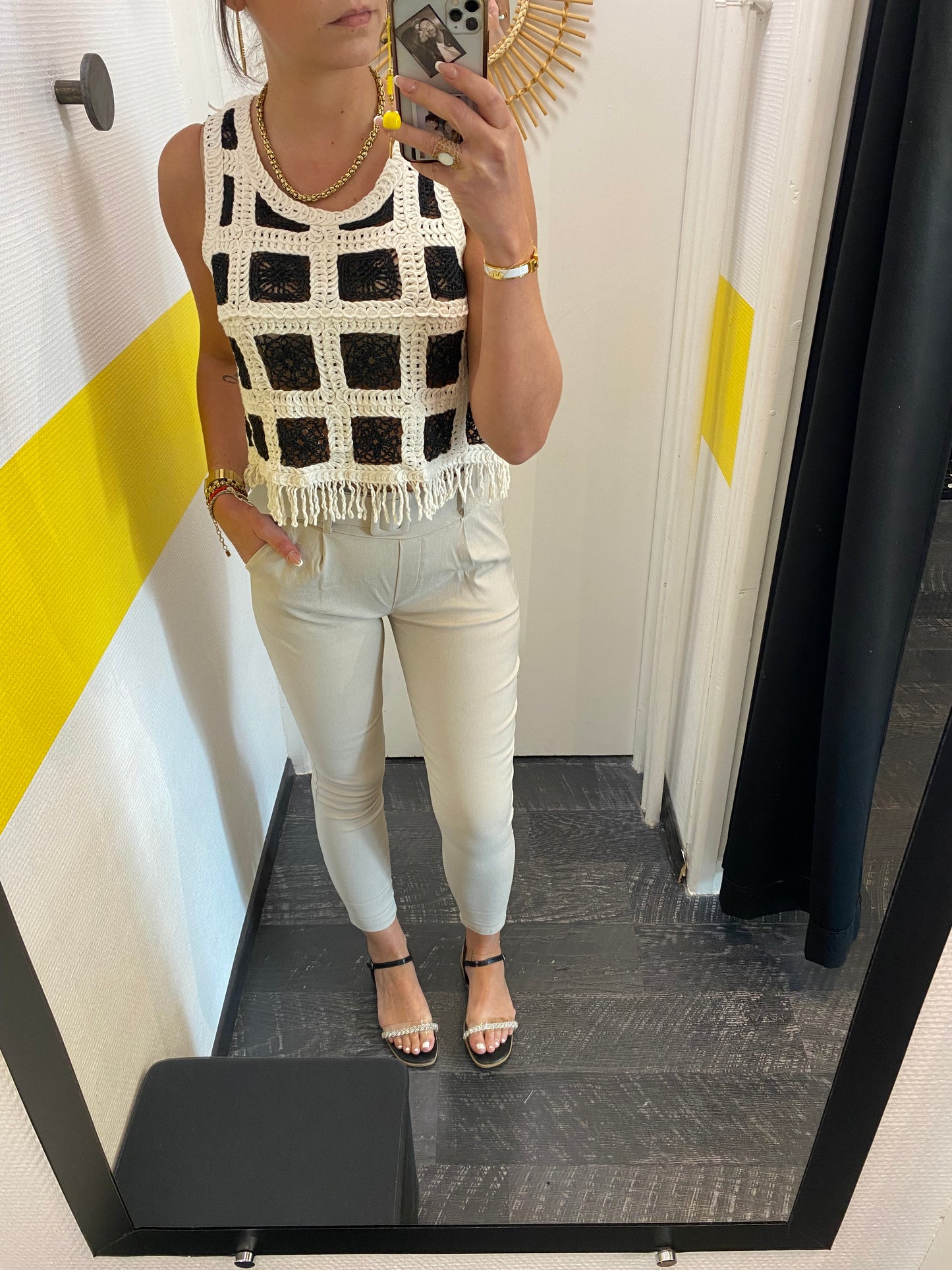 Pantalon beige