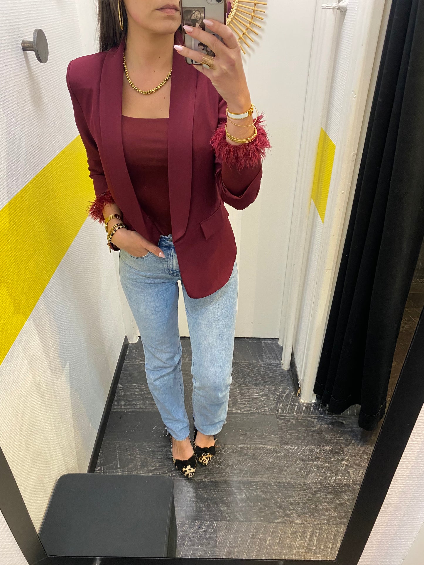 Blazer bordeaux