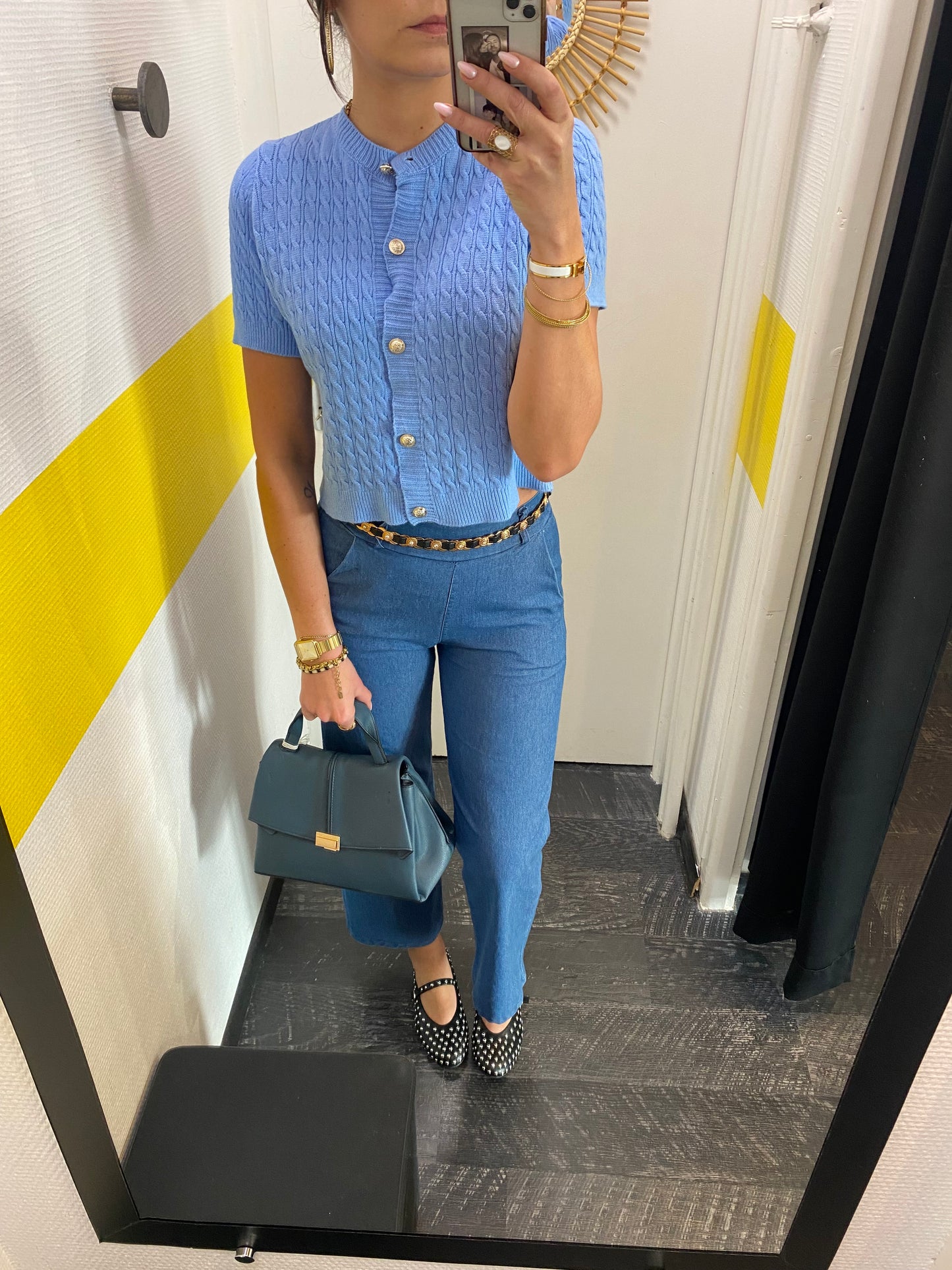 Sac bleu jean