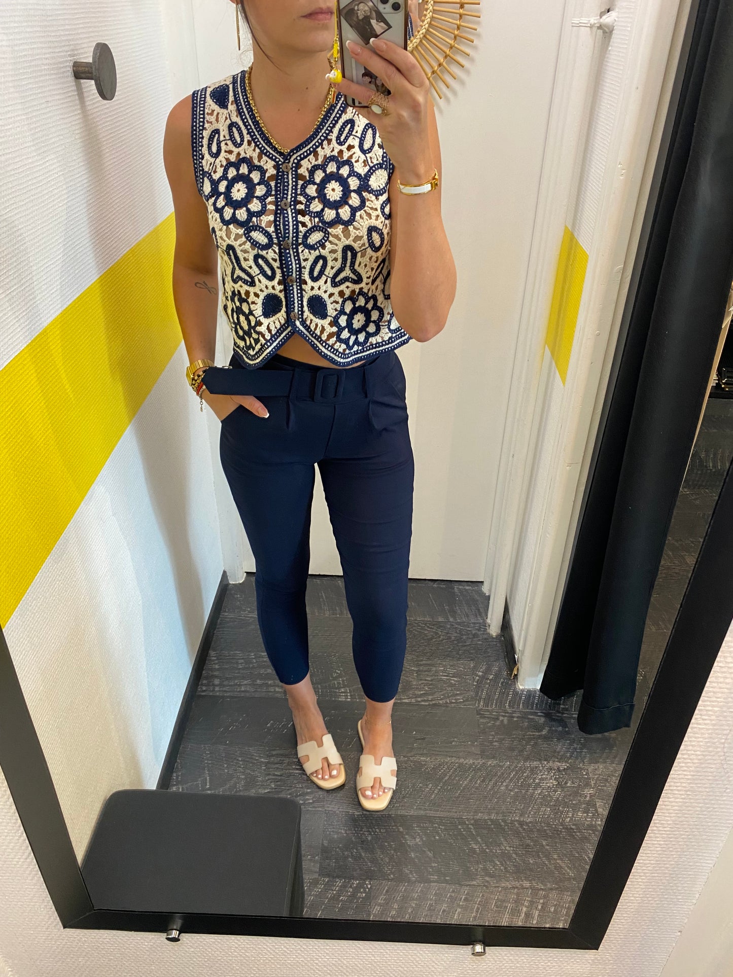 Pantalon marine