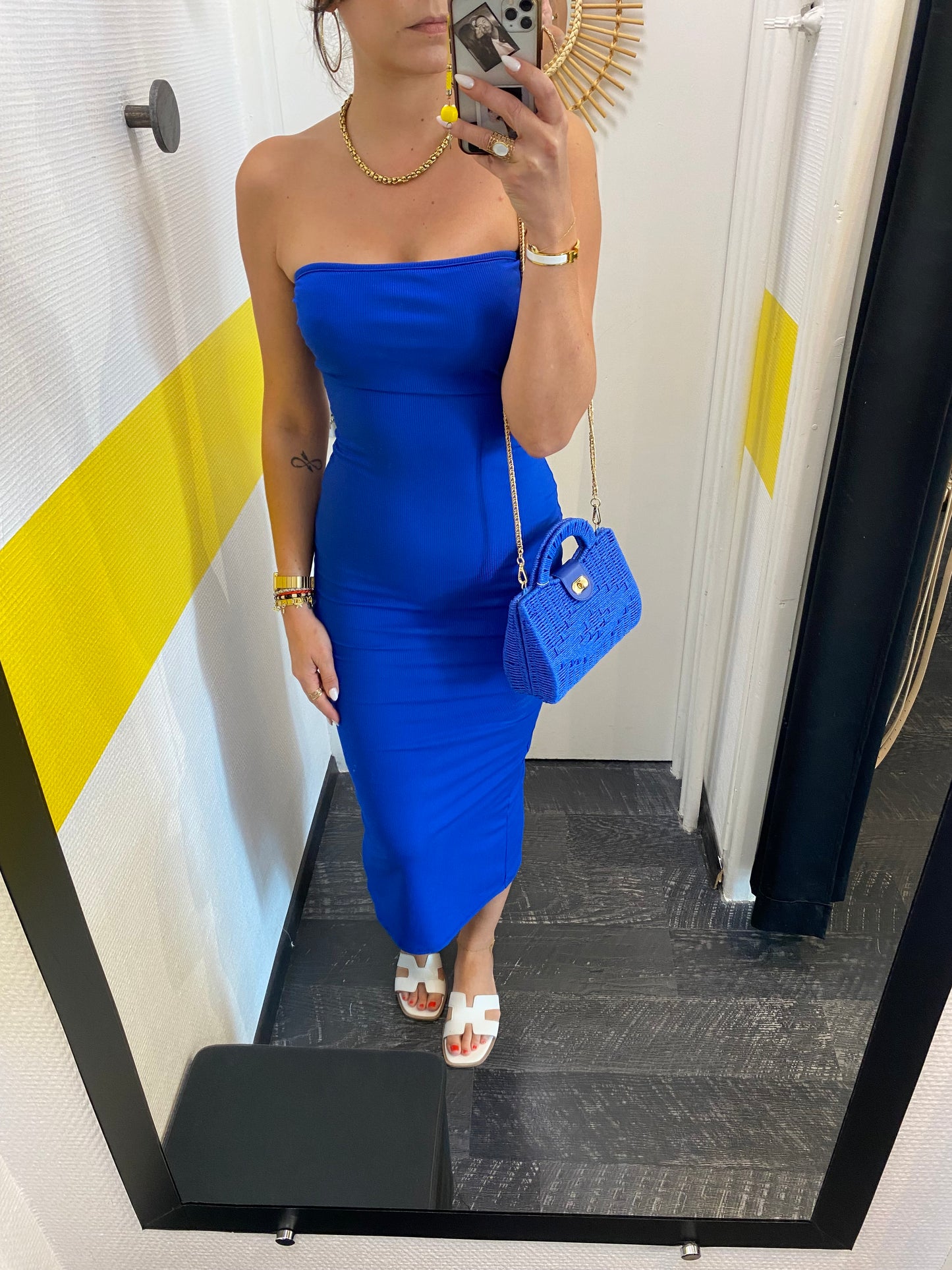Robe moulante bustier