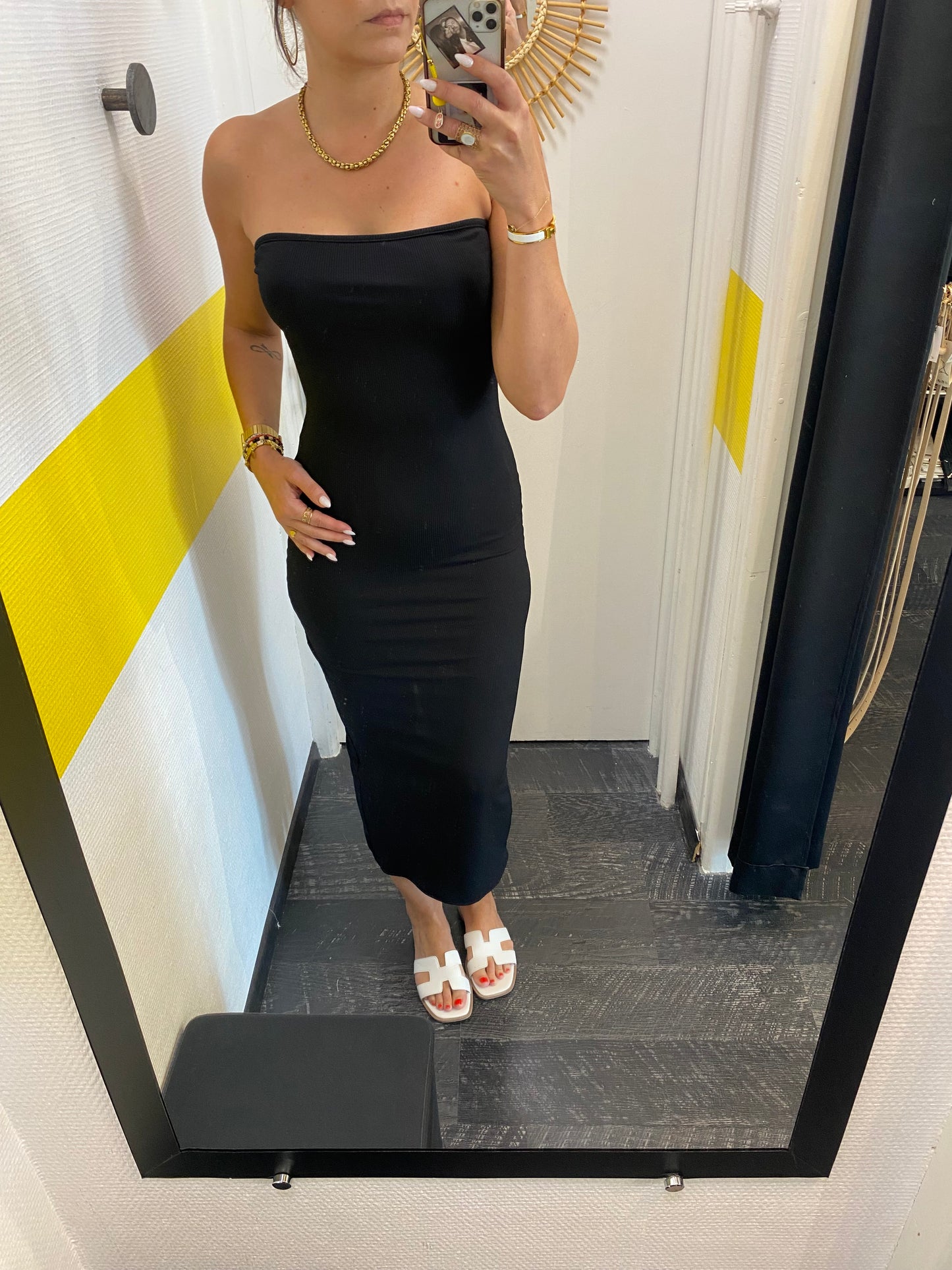 Robe moulante bustier