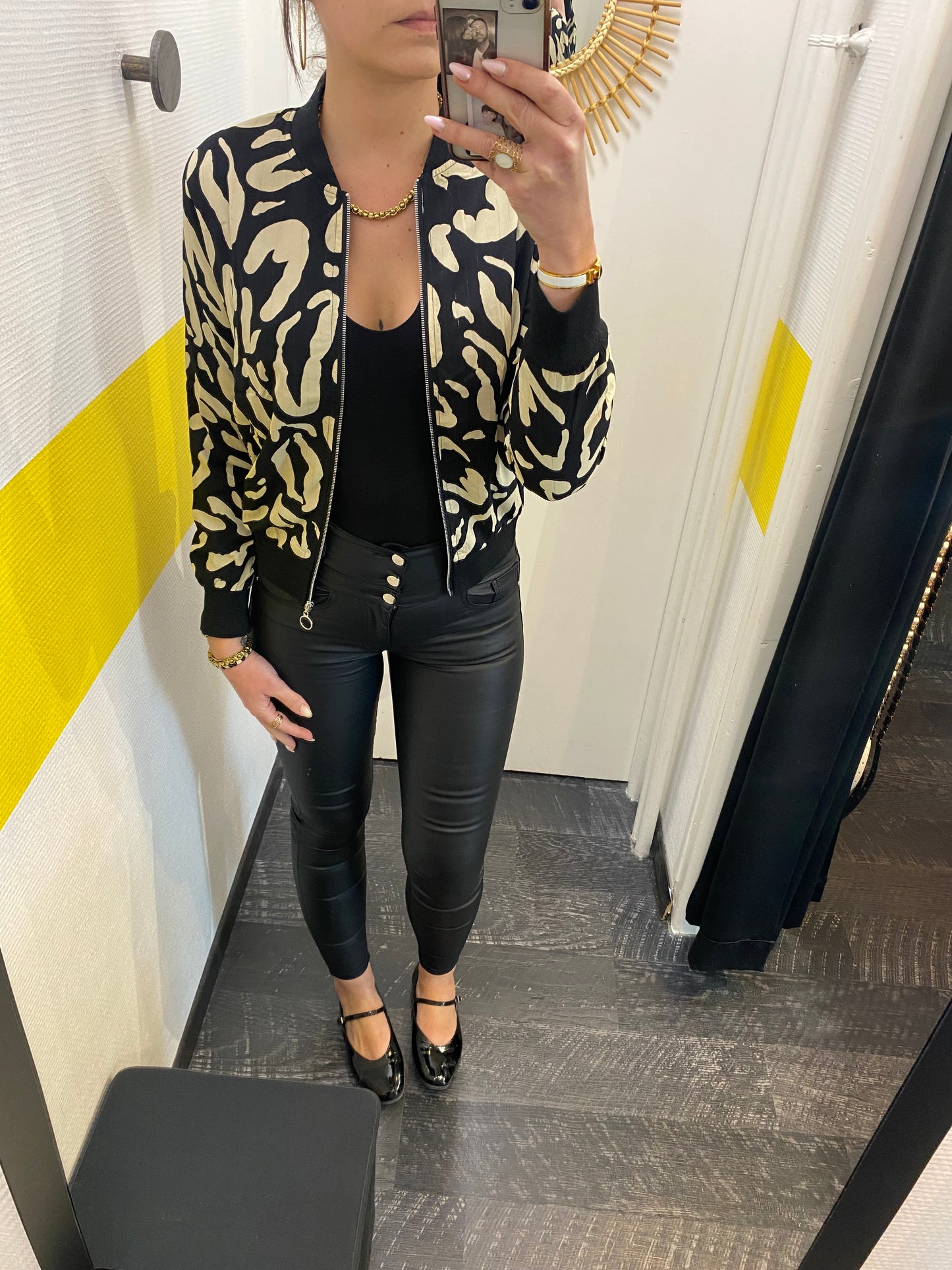 Bombers black & White