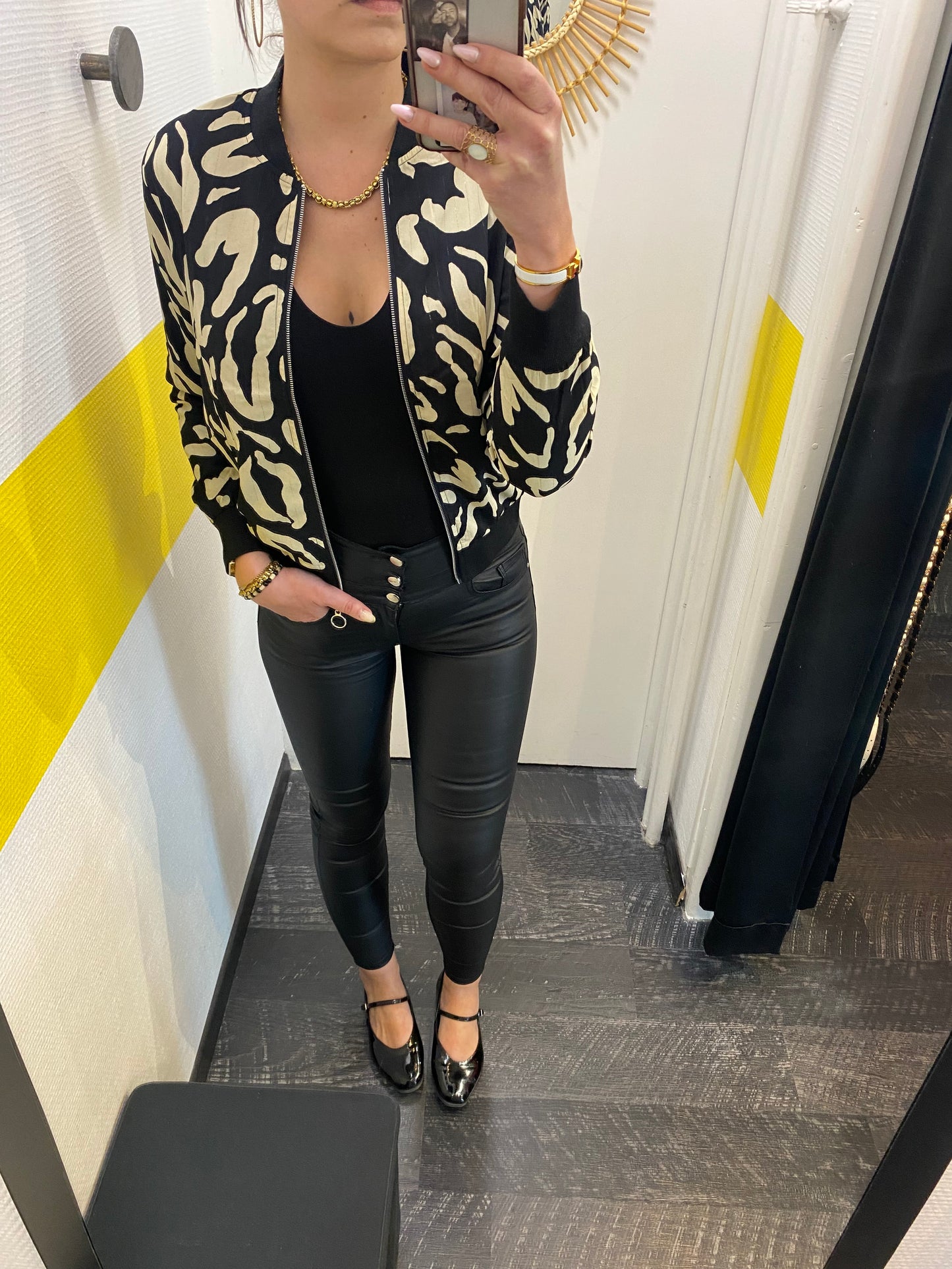 Bombers black & White