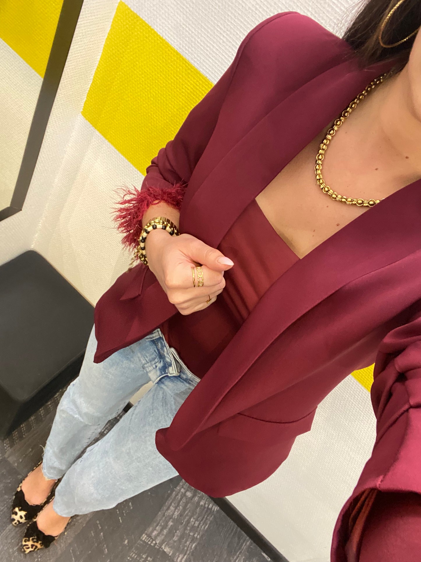 Blazer bordeaux