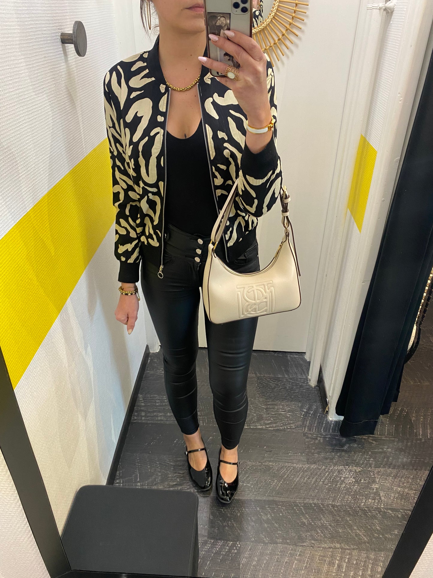 Bombers black & White