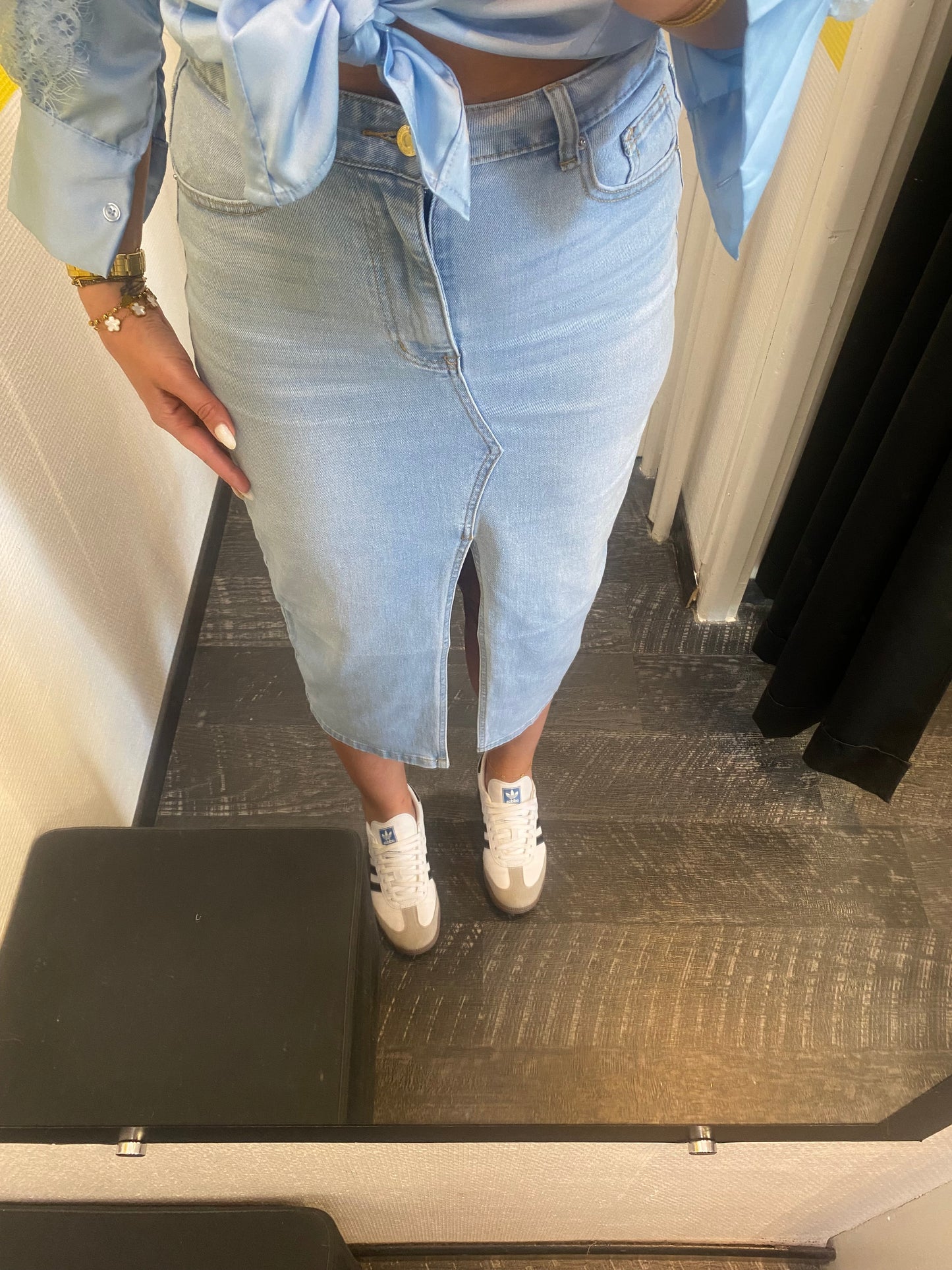 Jupe jean