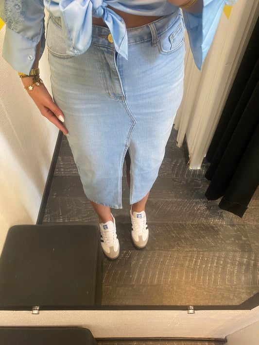 Jupe jean
