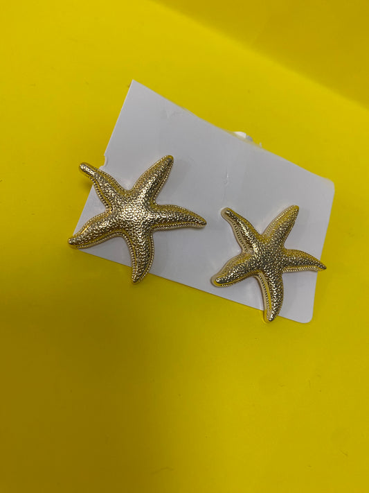 Boucles d’oreilles étoile de mer PM