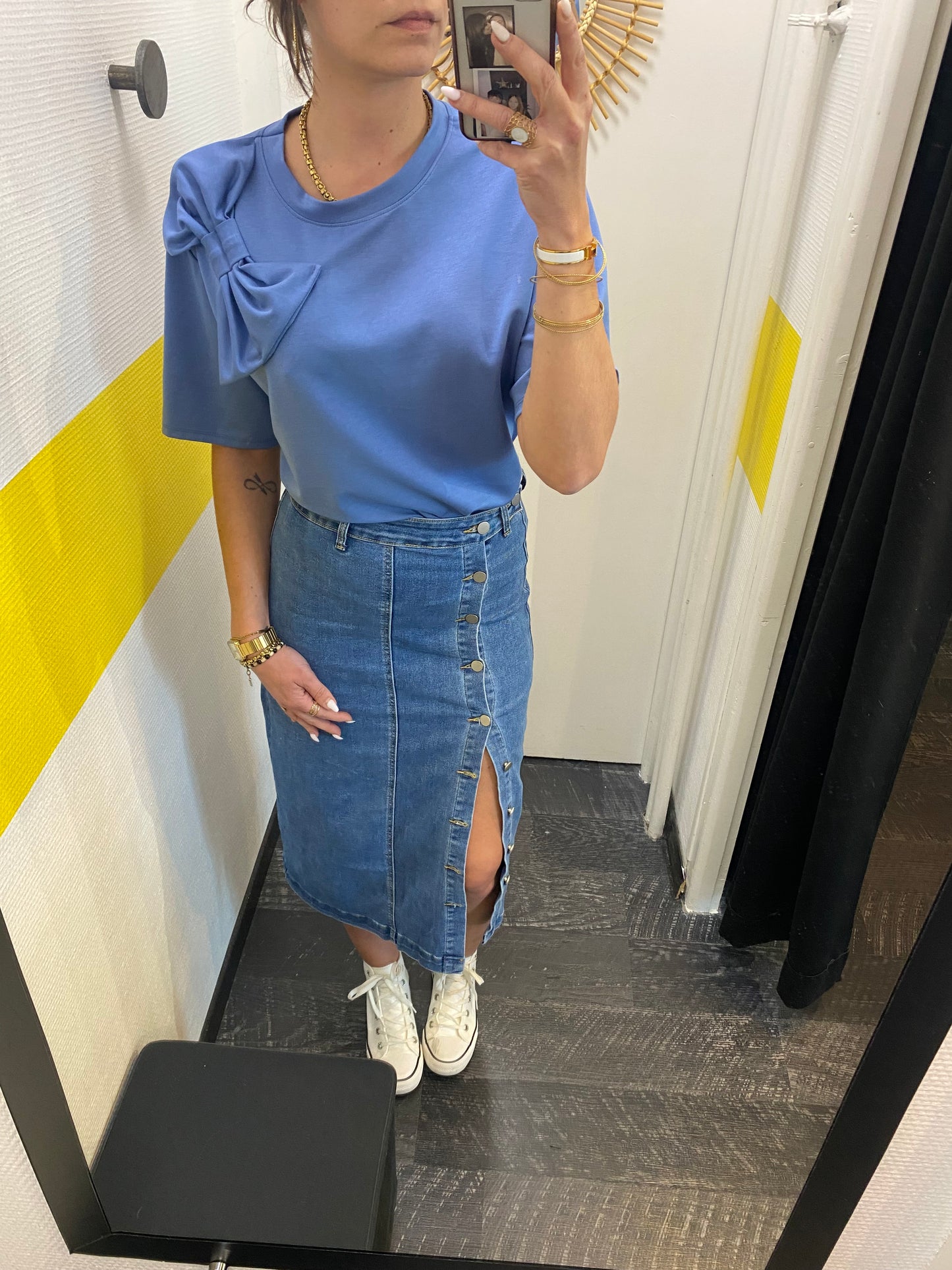 Jupe jean