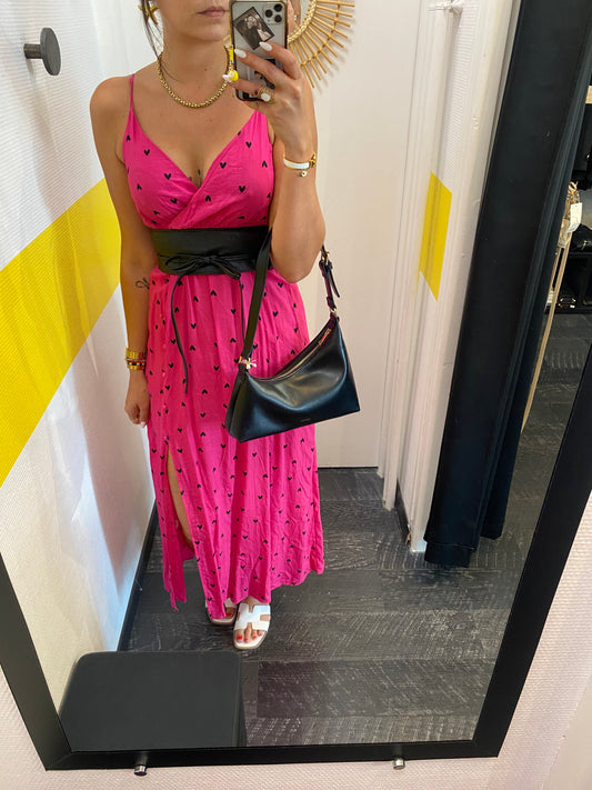 Robe longue 🩷🖤