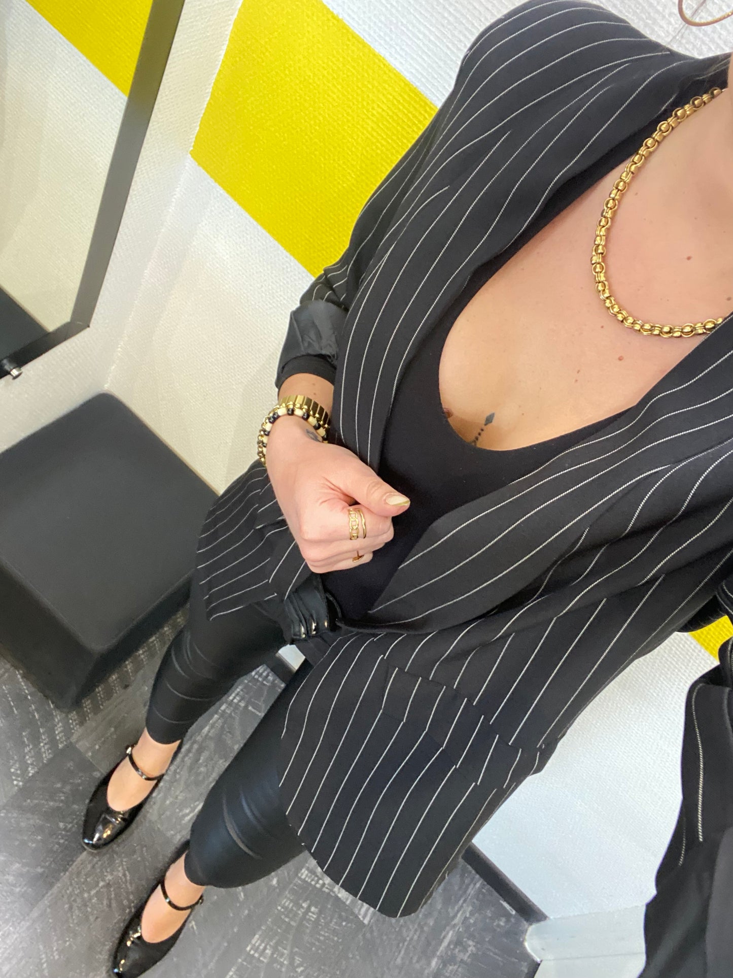 Blazer rayé
