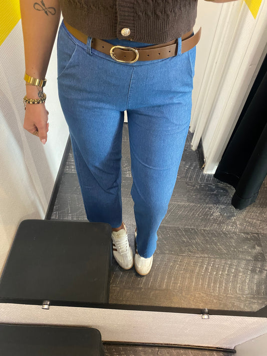 Jean + ceinture