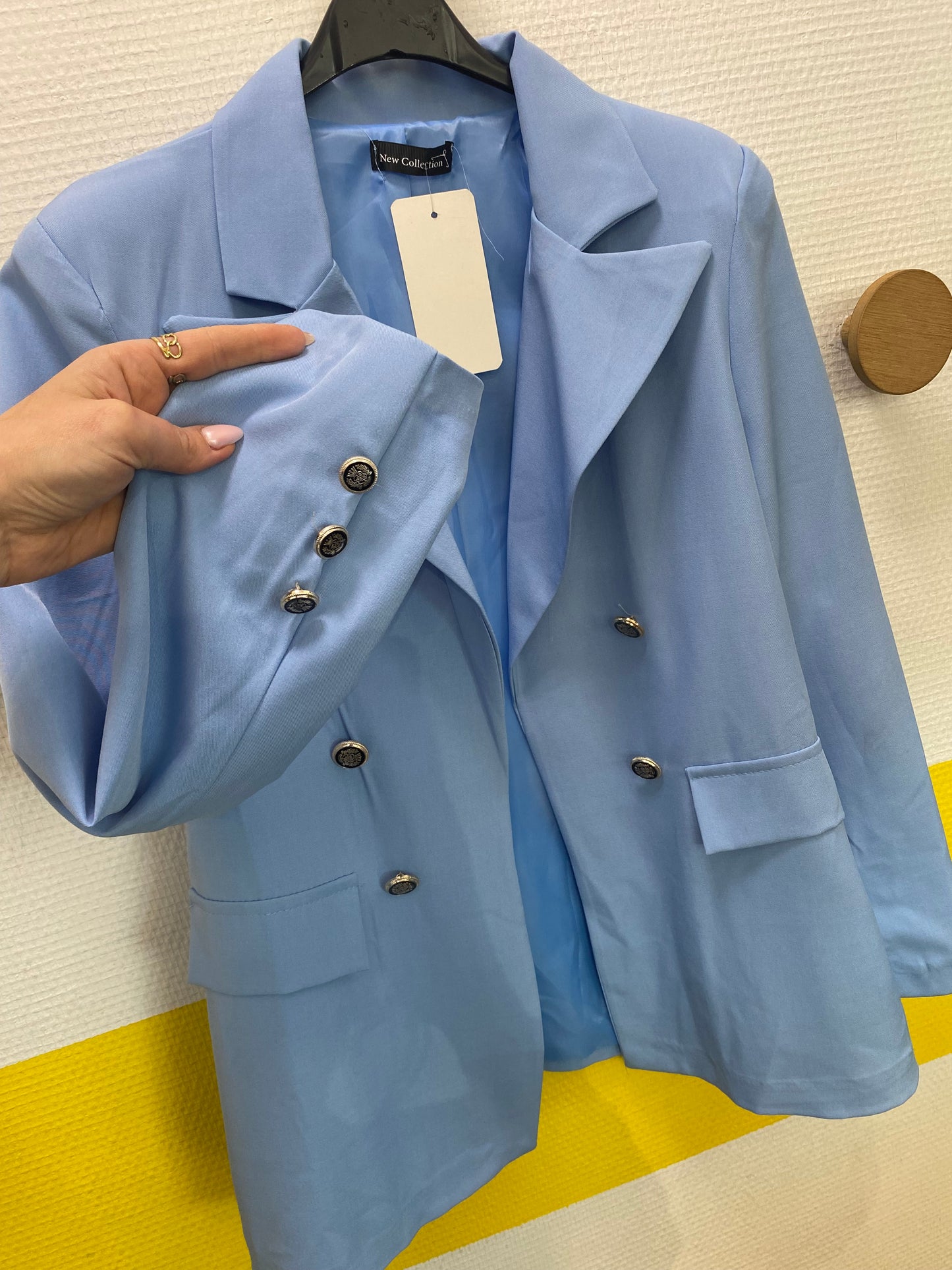 Blazer bleu ciel