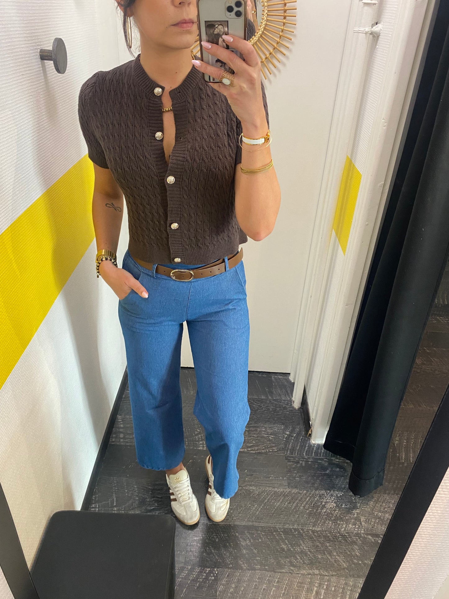 Jean + ceinture