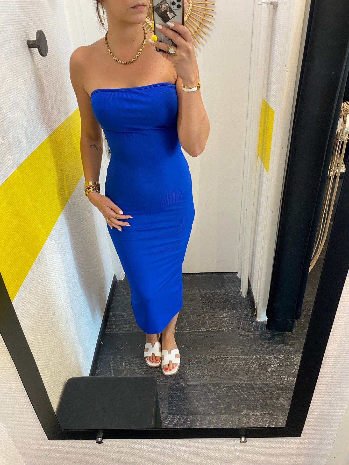 Robe moulante bustier