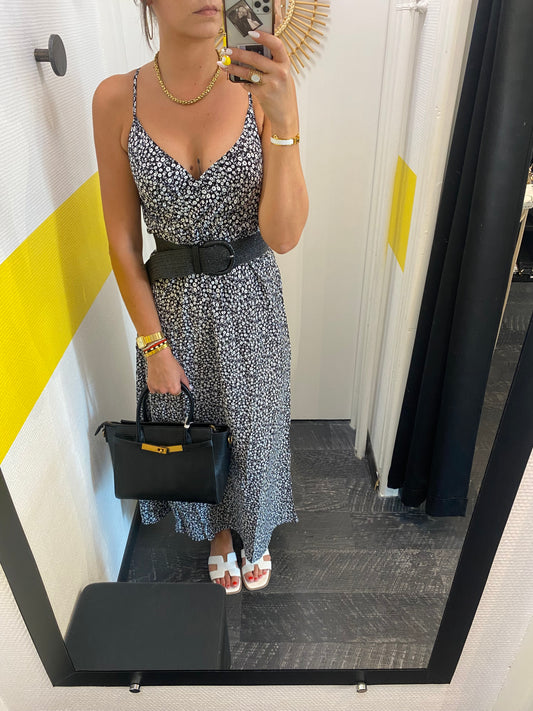 Robe longue Flower