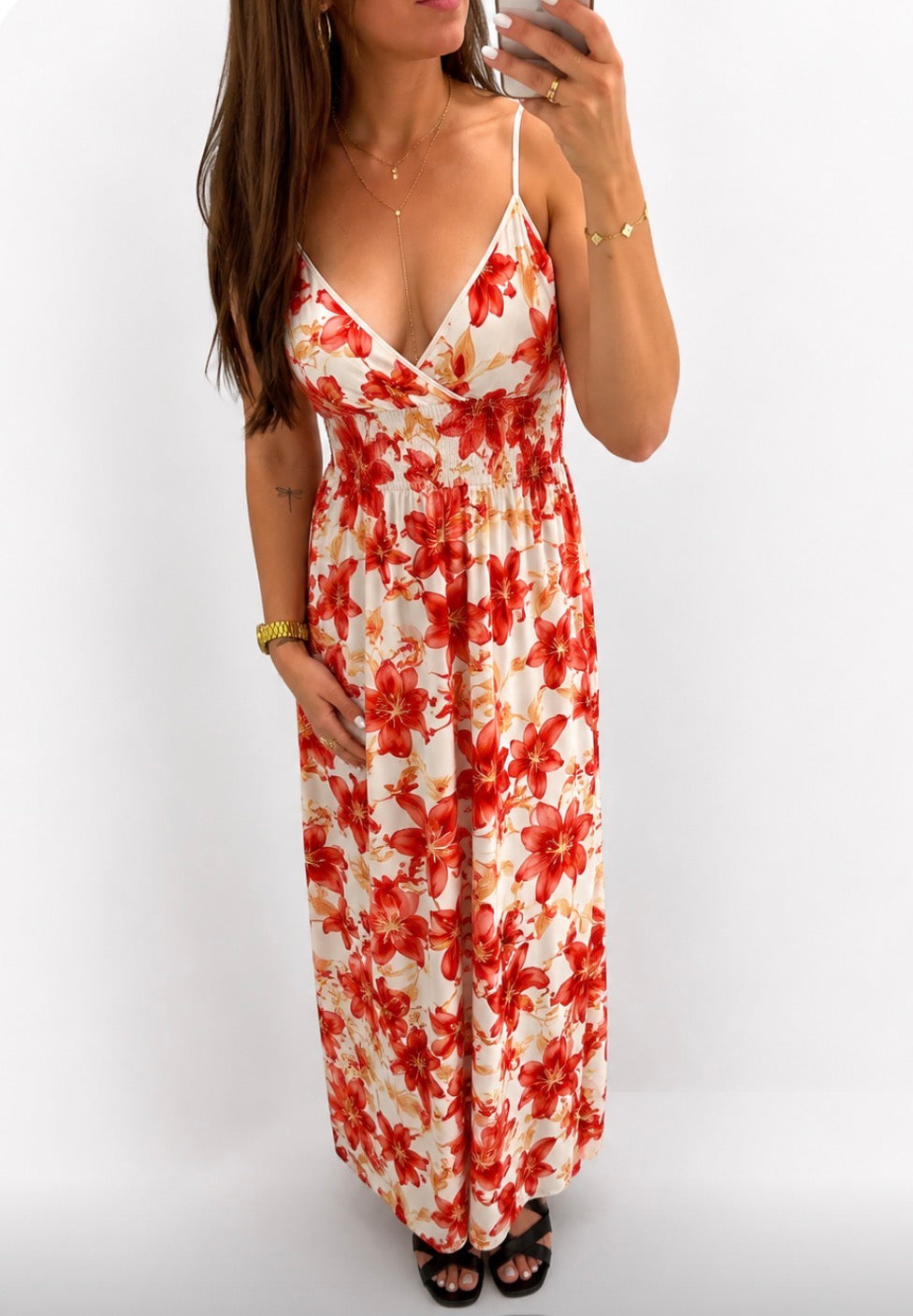 Robe fleurie