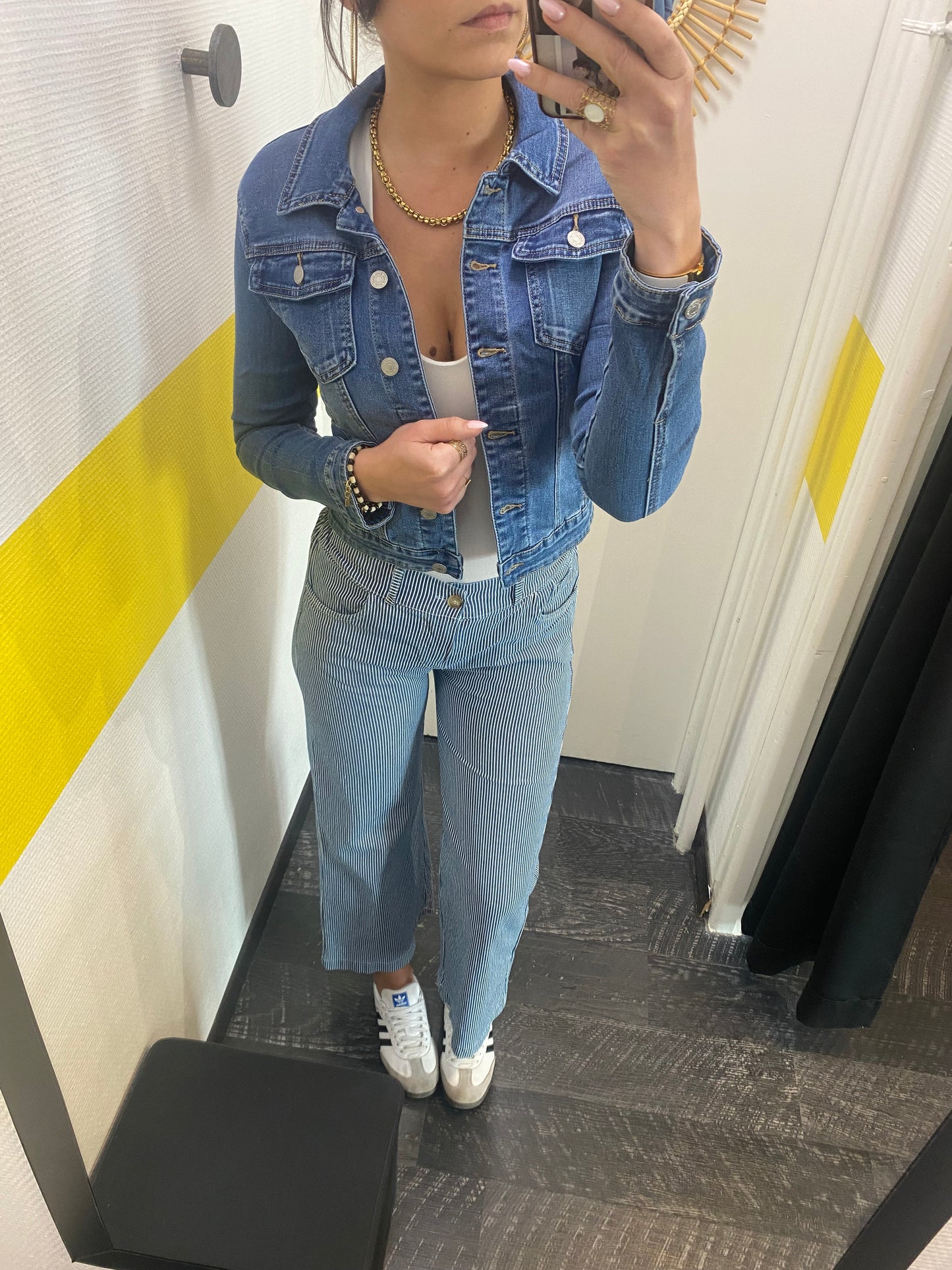 Pantalon rayé