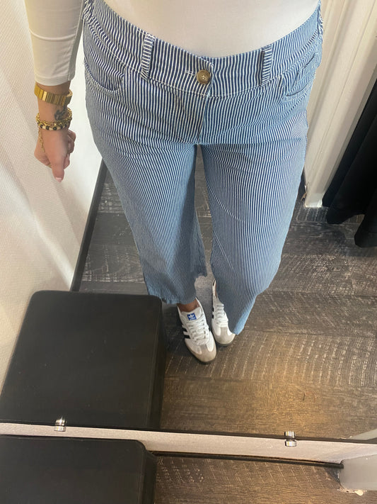 Pantalon rayé