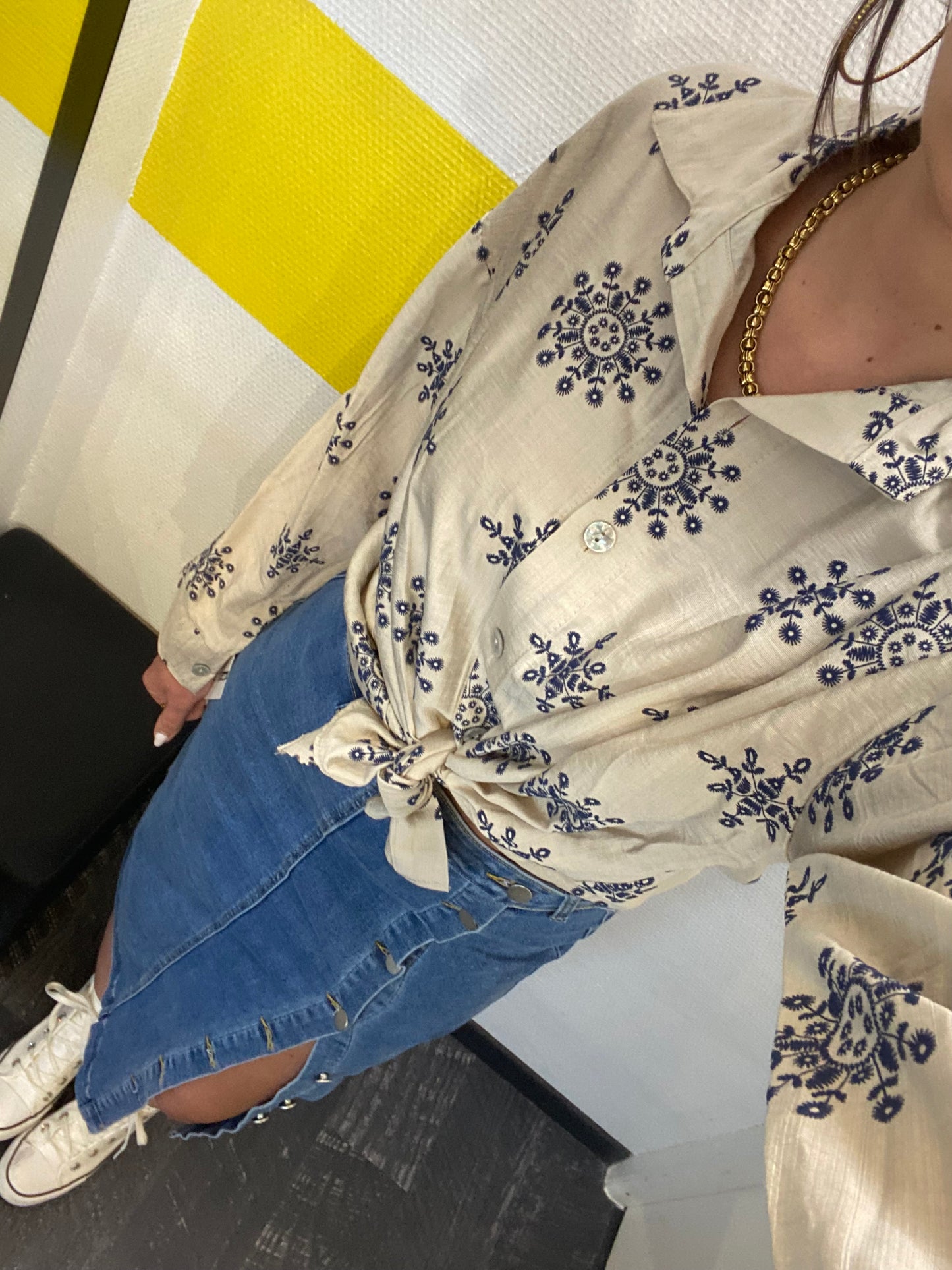 Jupe jean