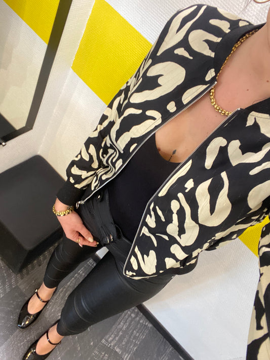 Bombers black & White