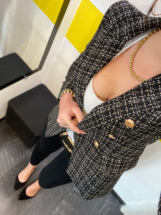 Veste tweed